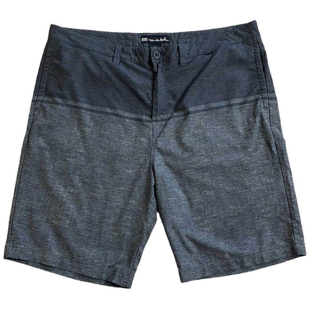 Travis Mathew Peale Hybrid Two Tone Stretch 10" Inseam Golf Shorts Size 40